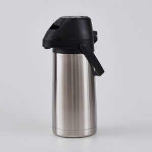 mini lever pump SS vacuum airpot thermo coffee and tea dispenser airpot keep hot 24hours